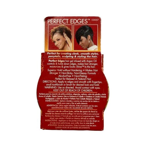 Creme of Nature Argan Oil Perfect Edges Edge Control Hair Gel 2.25 fl oz - Picture 2 of 4